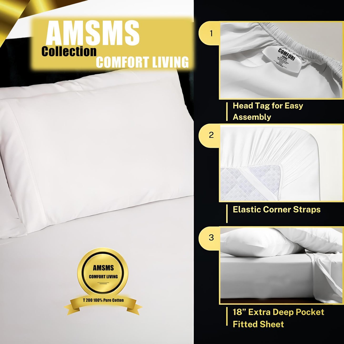 Queen Size Bedsheet Set